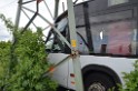 Schwerer Bus Unfall Koeln Porz Gremberghoven Neuenhofstr P377